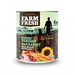 Farm Fresh - VENISON and RABBIT with SWEET POTATOES