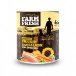 Farm Fresh - CHICKEN and SALMON with POTATOES