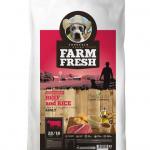 FARM FRESH ADULT BEEF and RICE